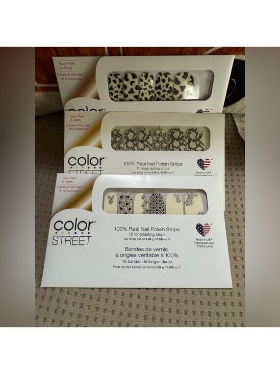 Color Street Other - **NEW**Color Street Nail Polish Strips Set of 3  (2020)